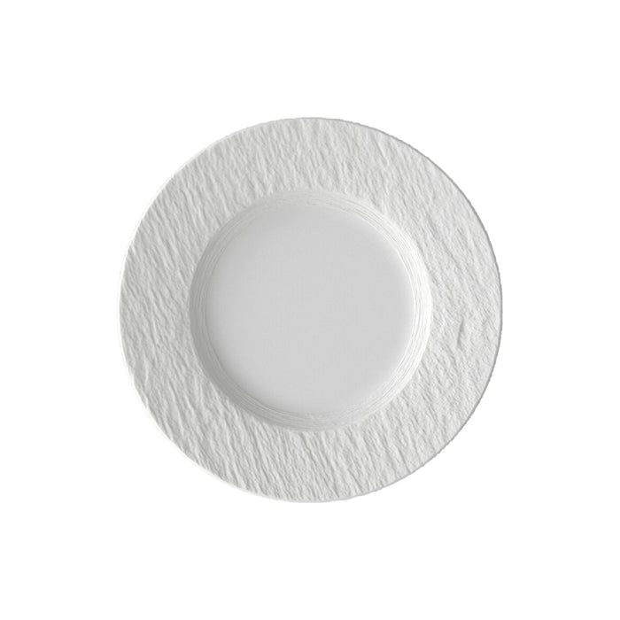 Villeroy & Boch Manufacture Rock Blanc Piatto Colazione in Porcellana D21,7 cm