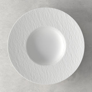 Plato para pasta Villeroy &amp; Boch Manufacture Rock blanc de porcelana D. 28 cm