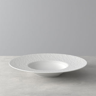 Villeroy & Boch Manufacture Rock blanc Piatto Pasta in Porcellana D28 cm
