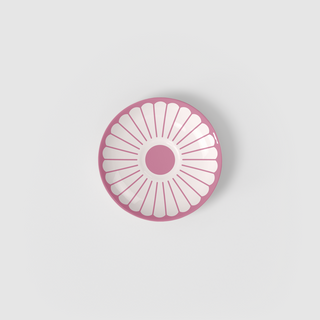 Villeroy & Boch Set 6 Tazzine da Caffè Fleur Cassis 70ml con Piattino in Porcellana