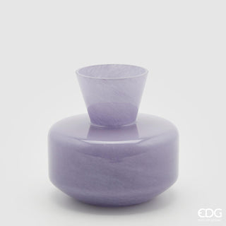 EDG Enzo De Gasperi Round Vase with Neck H20 cm Lavender