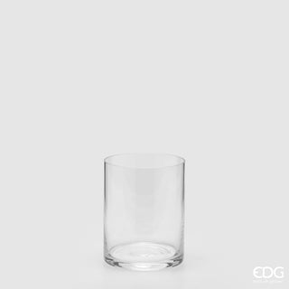 EDG Enzo De Gasperi Glass Cylinder Vase H15 cm