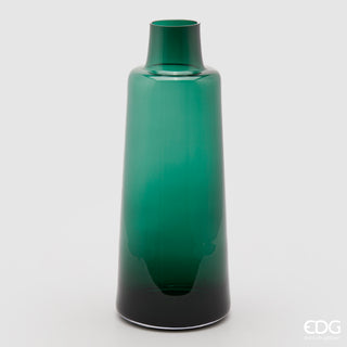 EDG Enzo De Gasperi Glass Bottle Vase H50 D20 cm Green
