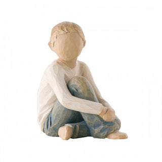 Enesco Caring Child Figurine in Resin