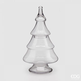 EDG Enzo De Gasperi Container Pine Glass Vase H50 D24cm