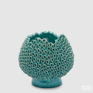 EDG Enzo De Gasperi Deco Ceramic Vase H29 cm