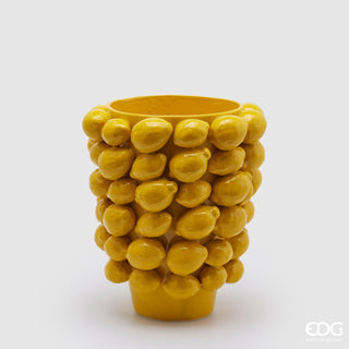 EDG Enzo de Gasperi Vase Chakra Lemons H60 cm