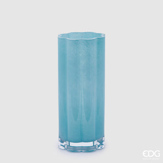 EDG Enzo De Gasperi Flower Vase H30xD13 cm Turquoise