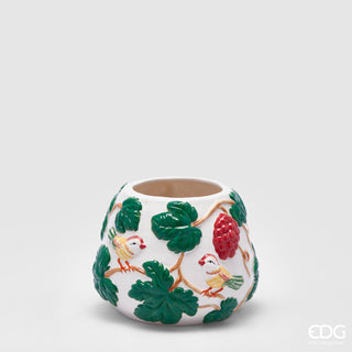 EDG Enzo de Gasperi Round Grape Vase H16 D21 cm
