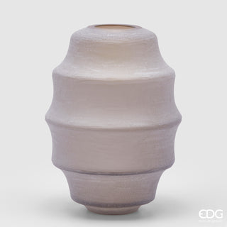 EDG Enzo De Gasperi Vaso Nuvola H42 cm in Vetro Nocciola