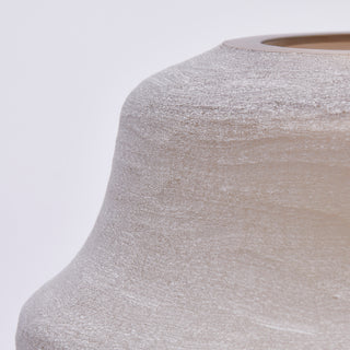 EDG Enzo De Gasperi Vaso Nuvola H42 cm in Vetro Nocciola