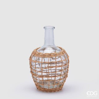 EDG Enzo De Gasperi Vaso Rete Bottiglia H30 D19 cm