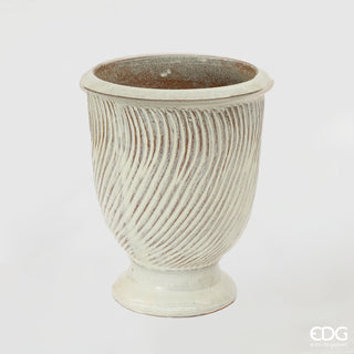 EDG Enzo De Gasperi Vaso Glaze Atlas Anfora Grande H67 D54 cm