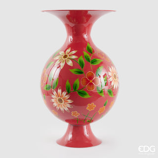 EDG Enzo De Gasperi Vaso Floreale Bombato H58 D36 cm
