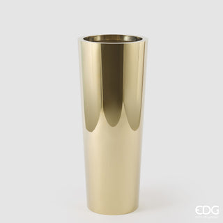 EDG Enzo De Gasperi Vaso Svasato in Acciaio H90xD36 cm