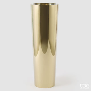 EDG Enzo De Gasperi Vaso Svasato in Acciaio H110xD37 cm