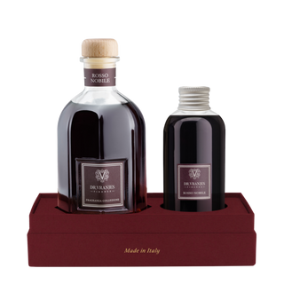 Dr Vranjes Gift Box Rosso Nobile 250 ml Con Bamboo + Ricarica 150 ml
