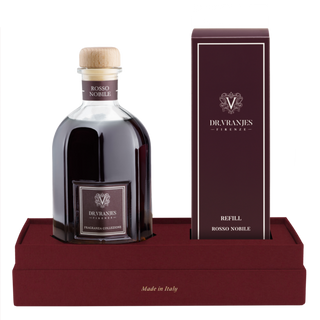Dr Vranjes Gift Box Rosso Nobile 500 ml Con Bamboo + Refill 500 ml