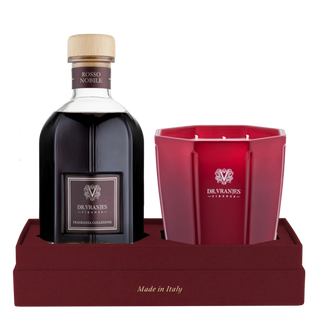 Dr. Vranjes Geschenkbox Rosso Nobile 250 ml mit Bambus + 150 ml Nachfüllung