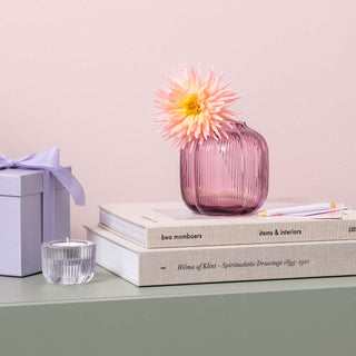Villeroy & Boch Vaso Fleur Cassis 11x11 cm in Vetro