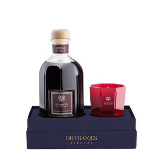 Dr. Vranjes Geschenkbox Rosso Nobile 250 ml mit Bambus + 150 ml Nachfüllung