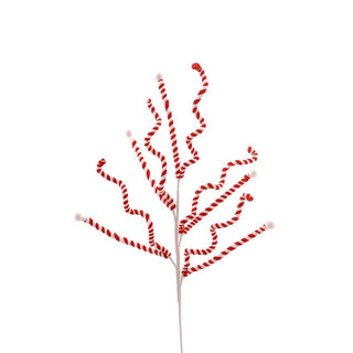 Vetur Decorazione per Albero di Natale Ramo Caramelle H80 cm