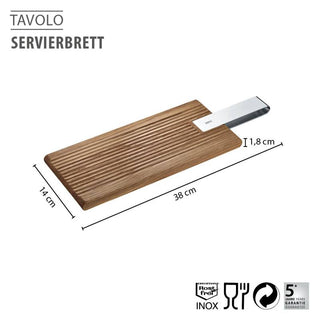 Gefu Vassoio da Portata Tavolo Rettangolare 38x14 cm