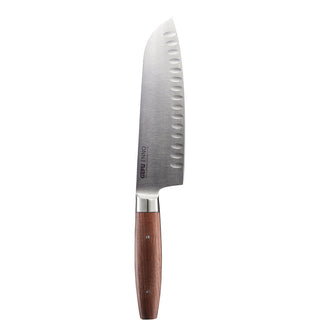 Gefu Enno Santoku Knife with 18 cm Blade Forged in Stainless Steel