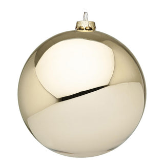 Andrea Bizzotto Pallina di Natale Vetro Champagne Lucido D15 cm