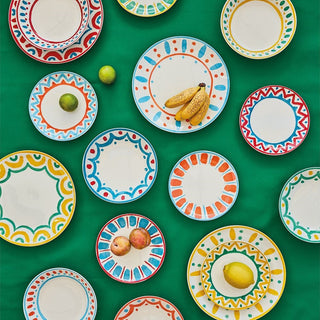 Tognana Servizio Tavola 18 Pezzi Madison Vietri in Porcellana Multicolor