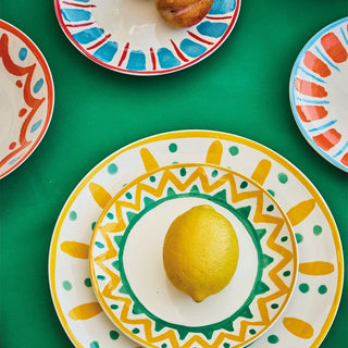 Tognana Servizio Tavola 18 Pezzi Madison Vietri in Porcellana Multicolor