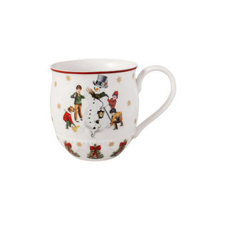 Villeroy & Boch Toy's Fantasy Tazza Costruendo un Pupazzo di Neve in Porcellana