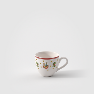 Villeroy & Boch Toys Delight Set 6 Tazzine con Piattino in Porcellana