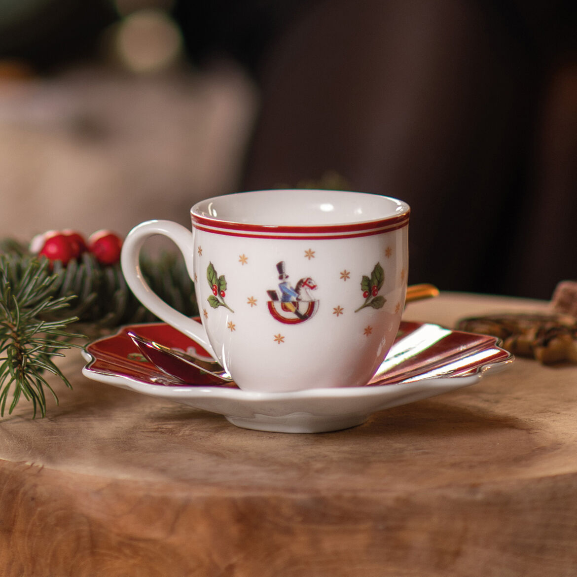 Villeroy & Boch Toy's Delight Weihnachts-Espressotassen-Untertasse – Le Gioie
