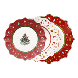 Villeroy &amp; Boch Toy's Delight 18-teiliges Weihnachts-Porzellan-Geschirrset