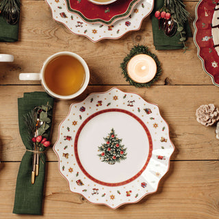 Villeroy &amp; Boch Toy's Delight Frühstücksteller-Set, 6-teilig, Weiß, D24 cm