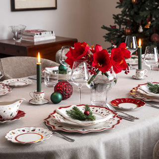 Villeroy & Boch Toy's Delight Piatto Pane Rosso in Porcellana
