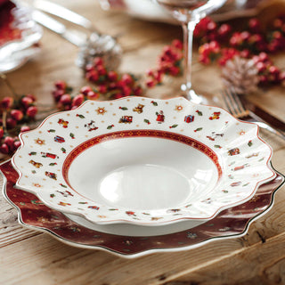 Villeroy & Boch Toy's Delight Set 6 Piatti Fondi Bianco D26 cm