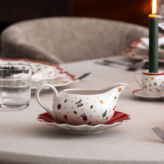 Villeroy & Boch Toy's Delight Salsiera con Piattino in Porcellana