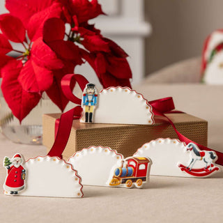 Villeroy & Boch Toy's Delight Set 4 Segnaposti in Porcellana