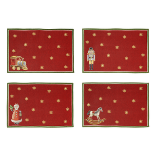 Villeroy &amp; Boch Toy's Delight Set of 4 Anniversary Placemats 48x32 cm