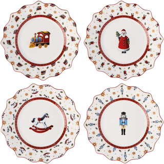 Villeroy &amp; Boch Toy's Delight 4er-Set Jubiläumsteller D24 cm aus Porzellan