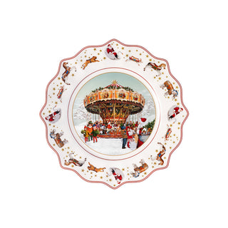 Villeroy & Boch Annual Christmas Edition Piatto Colazione D23,5 cm in Porcellana