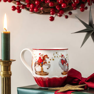 Villeroy & Boch Annual Christmas Edition Mug Dell'Anno in Porcellana