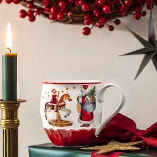 Villeroy & Boch Annual Christmas Edition Mug Dell'Anno in Porcellana