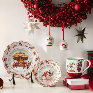 Villeroy & Boch Annual Christmas Edition Piatto Colazione D23,5 cm in Porcellana