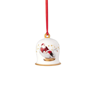 Villeroy & Boch Annual Christmas Edition Campanella Pendente D6 cm in Porcellana