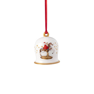 Villeroy & Boch Annual Christmas Edition Campanella Pendente D6 cm in Porcellana