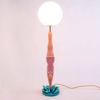 Seletti Lampada da Tavolo Lady Diver in Resina H94 cm