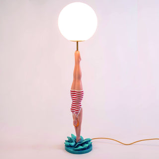 Seletti Lady Diver Table Lamp in Resin H94 cm
